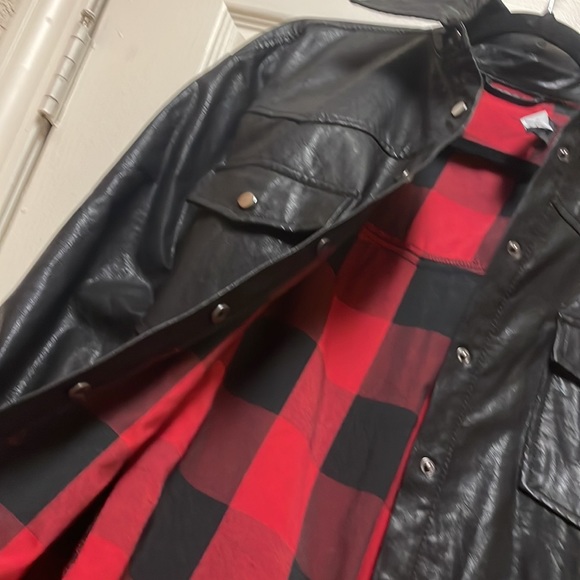 Zara leather like jacket!! - Picture 3 of 6